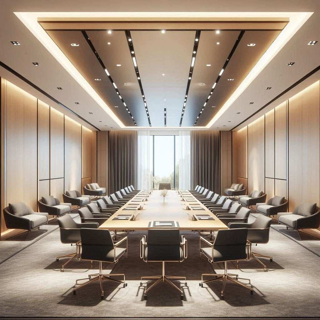 科技企业处理写字楼办公老板办公室设置时怎样兼顾楼宇导视信息改版的临时需求