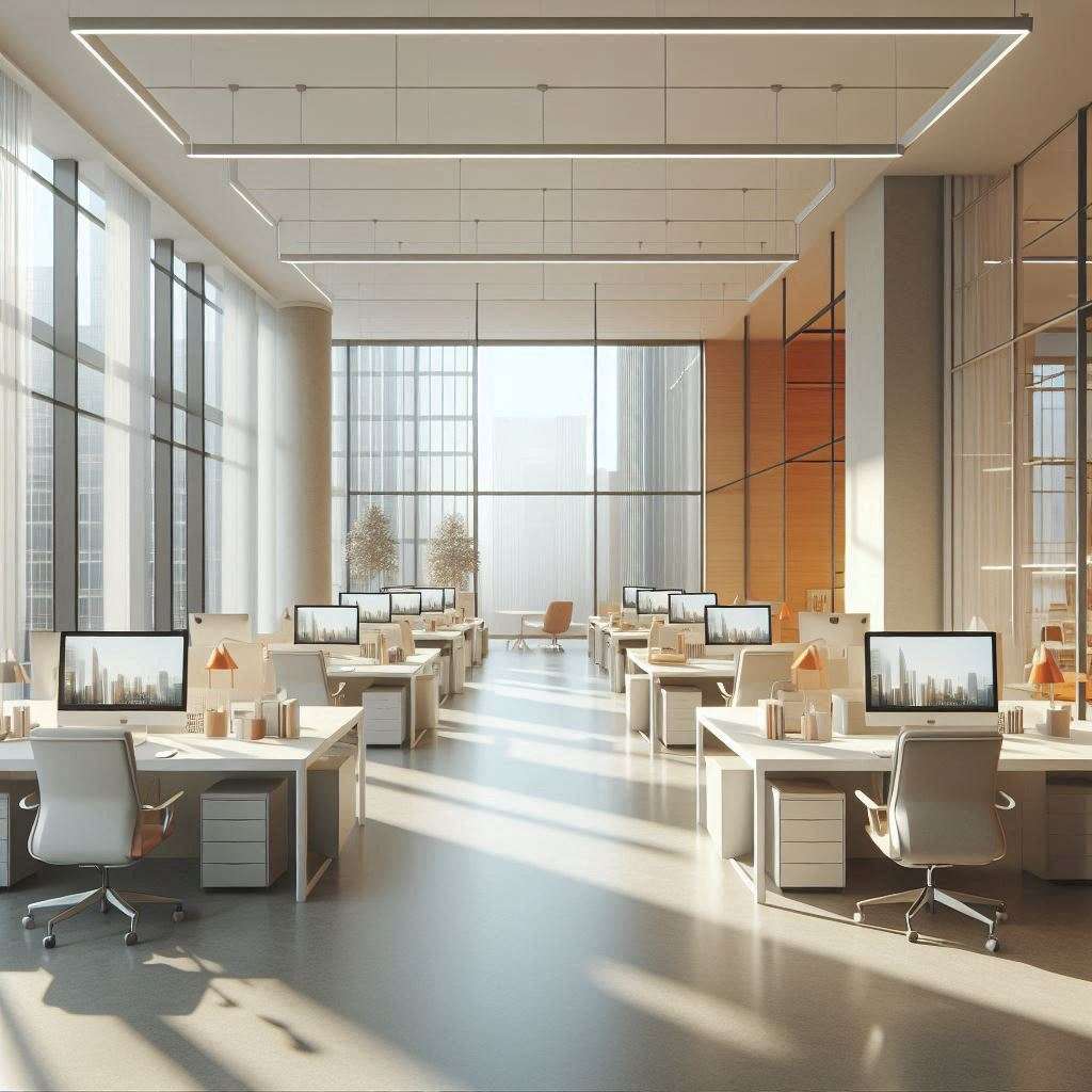 办公区局部施工使写字楼办公外贸企业客户展示出现延误时设计团队该怎样补救